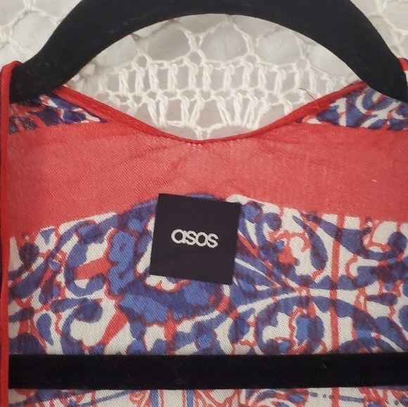 ASOS Bohemian Sequin Tassel Kimono - Picture 9 of 10